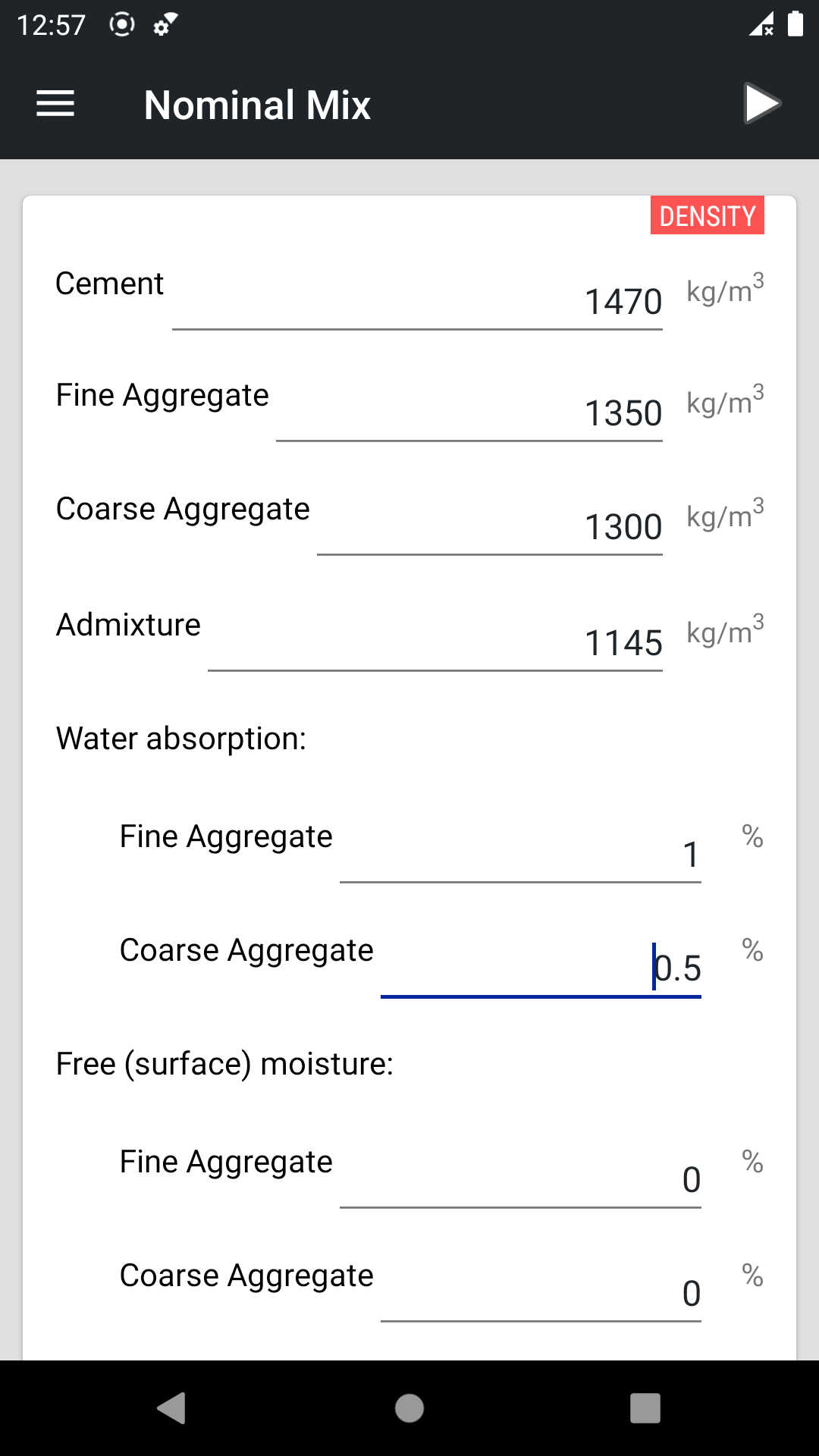 M20 Nominal mixIS10262 Concrete mix design calculator eigenplus